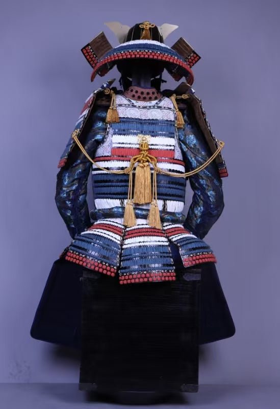 Fine Class Wearable Japanese Armor Traditional Samurai Suit - Blue - Explorers Gifts