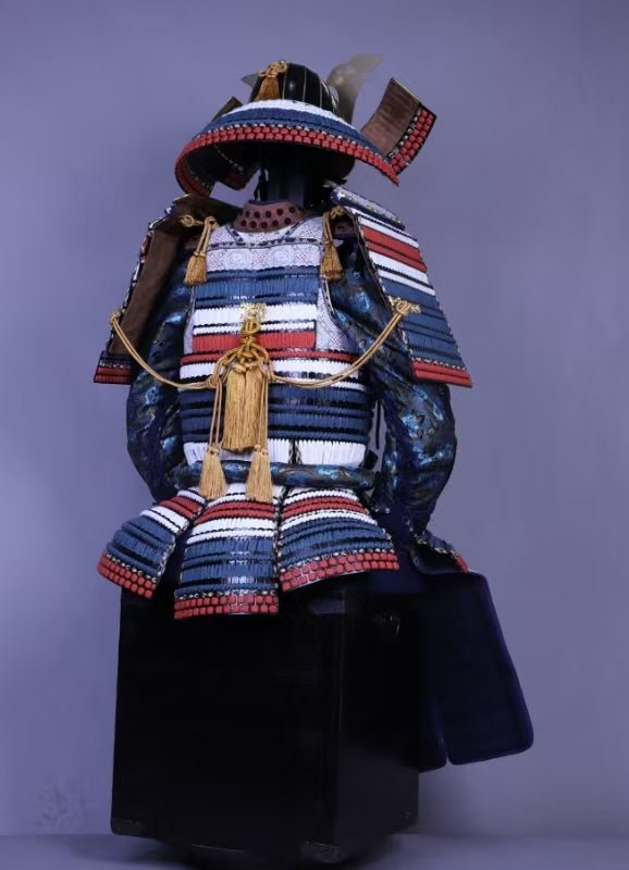 Fine Class Wearable Japanese Armor Traditional Samurai Suit - Blue - Explorers Gifts