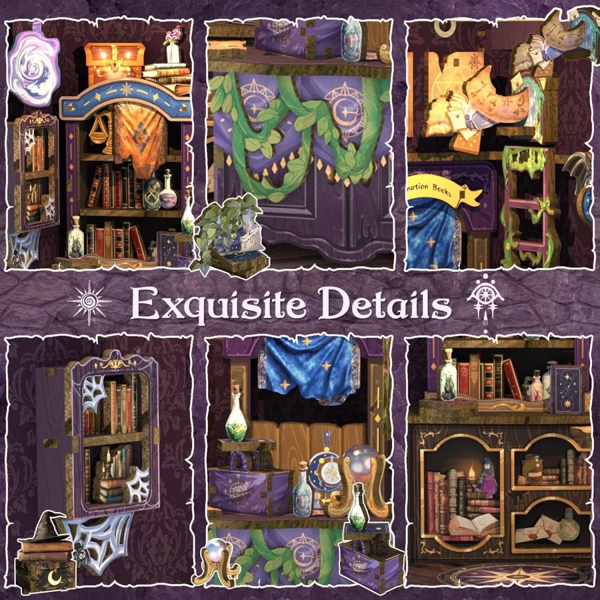Explorers 3D Wooden Puzzle The Astrology Bookshop 155 Pcs - Explorers Gifts