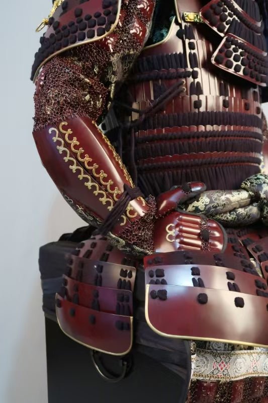 Fine Class Wearable Japanese Armor Traditional Samurai Suit - Red - Explorers Gifts