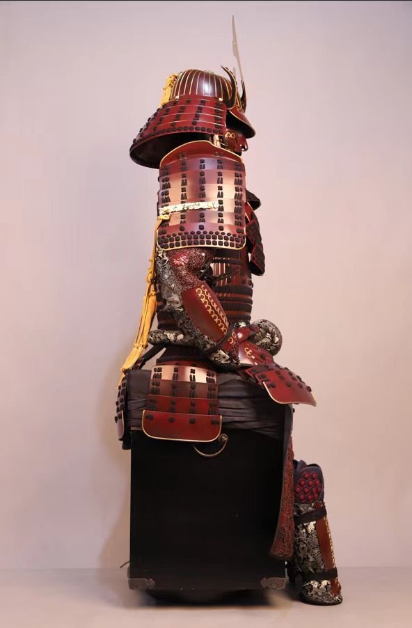 Fine Class Wearable Japanese Armor Traditional Samurai Suit - Red - Explorers Gifts