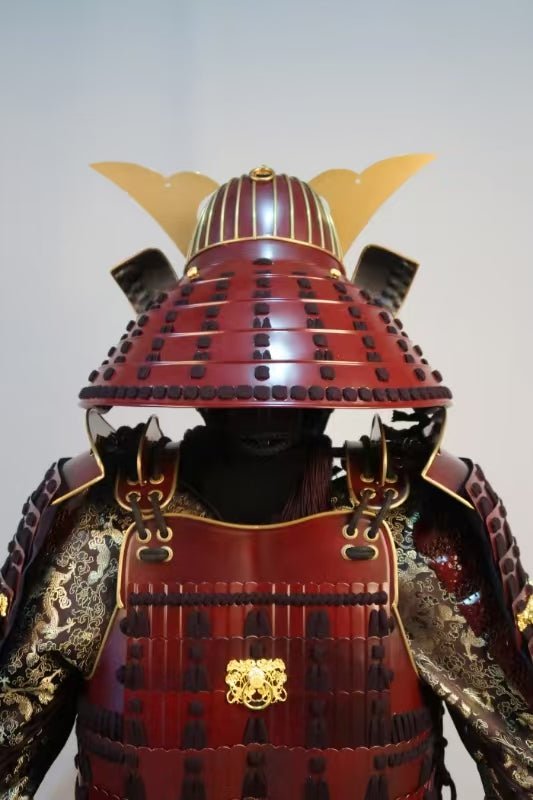 Fine Class Wearable Japanese Armor Traditional Samurai Suit - Red - Explorers Gifts