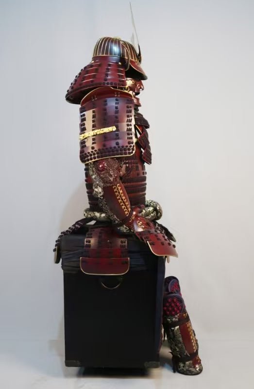 Fine Class Wearable Japanese Armor Traditional Samurai Suit - Red - Explorers Gifts