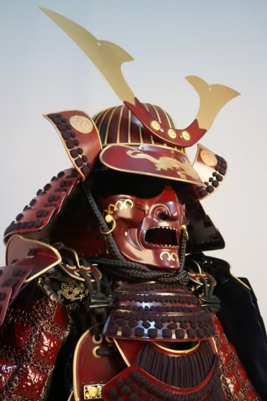 Fine Class Wearable Japanese Armor Traditional Samurai Suit - Red - Explorers Gifts
