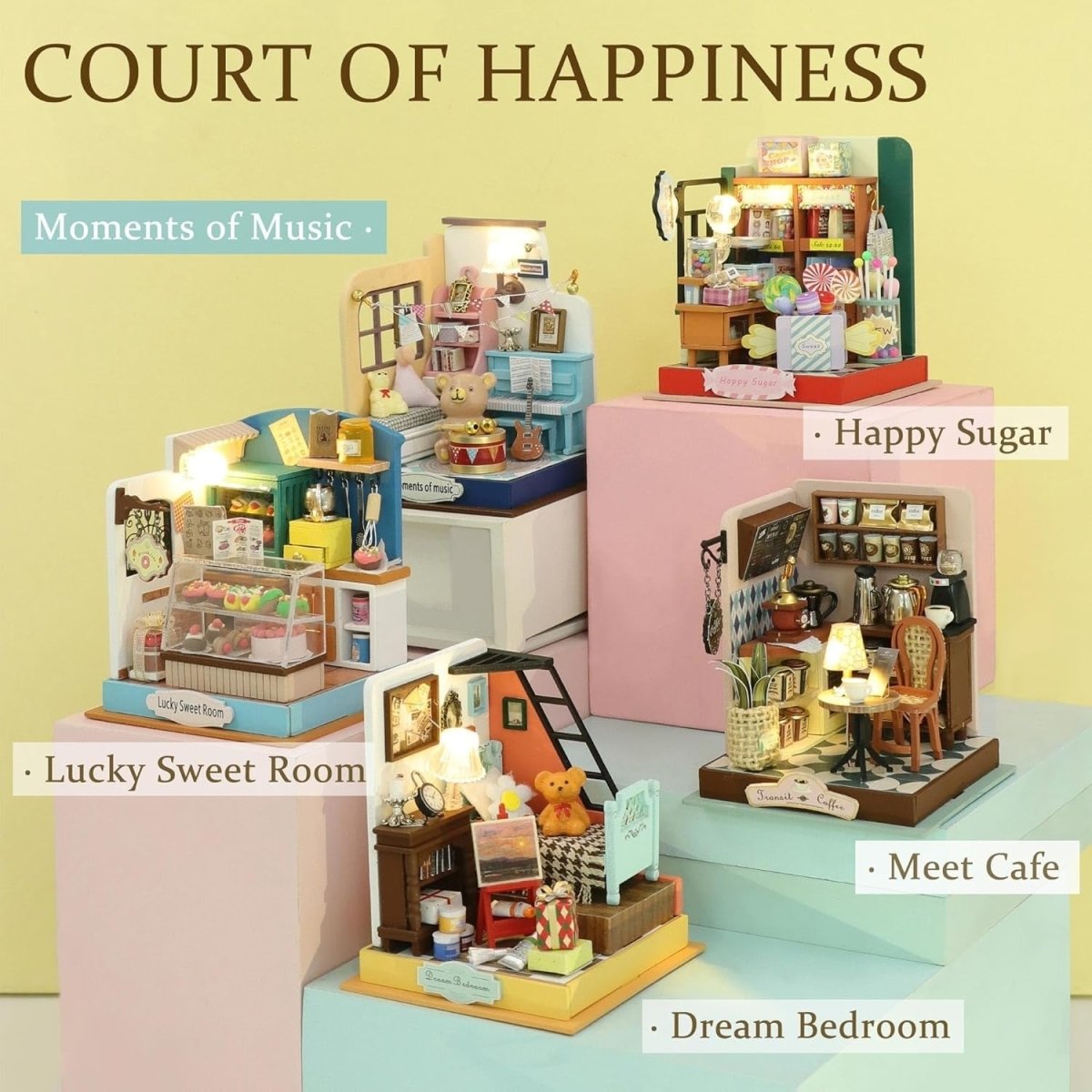 Explorers 3D Wooden Puzzle Dream Bedroom - Explorers Gifts