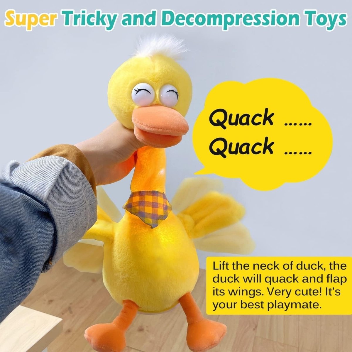Explorers Interactive Plush Duck Toy Set Yellow Duck - Explorers Gifts