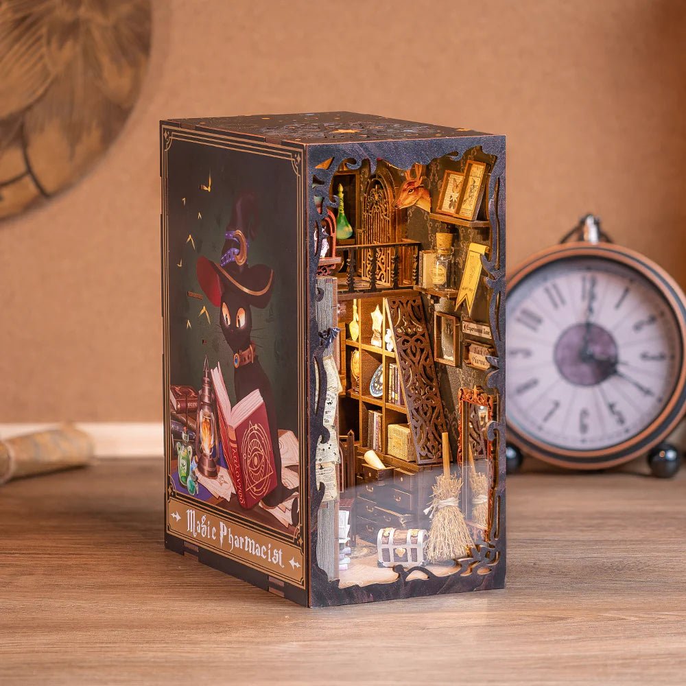 Explorers 3D Wooden Puzzle Bookend Magic Pharmacist 282 Pcs - Explorers Gifts