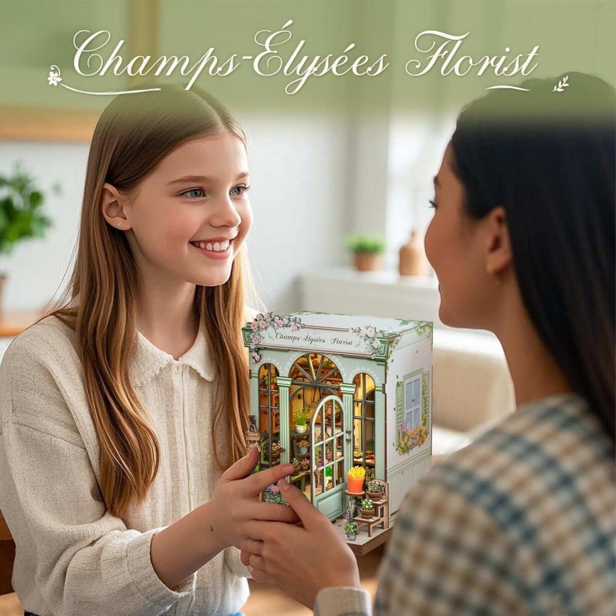 Explorers 3D Wooden Puzzle Champs Elysees Florist 199 Pcs - Explorers Gifts