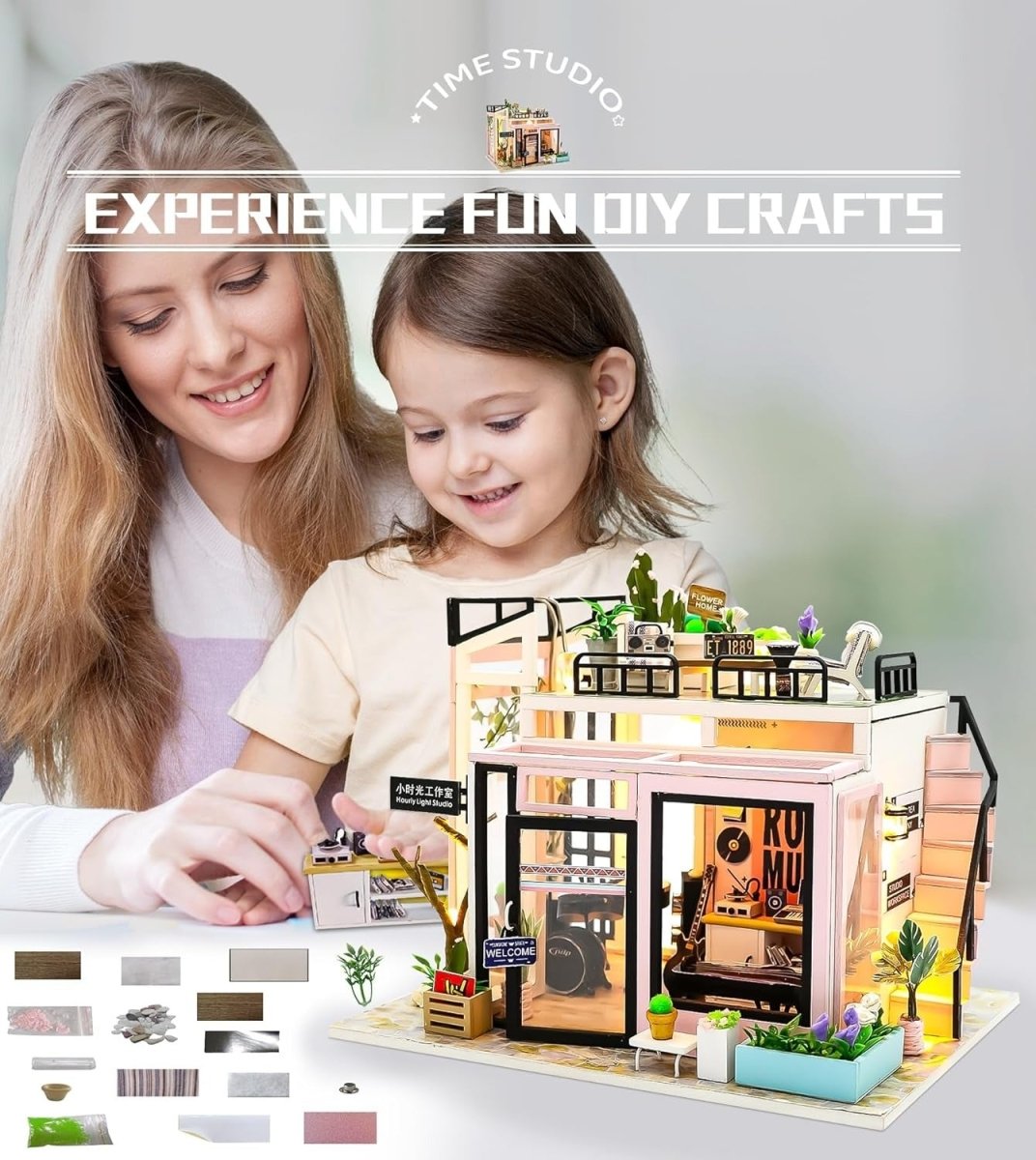 Explorers 3D Wooden Puzzle Houguang Studio - Explorers Gifts