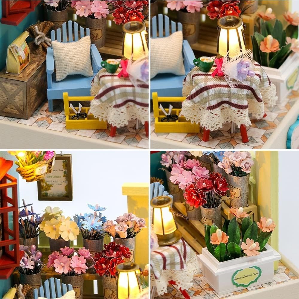 Explorers 3D Wooden Puzzle Flower Leisure Time - Explorers Gifts