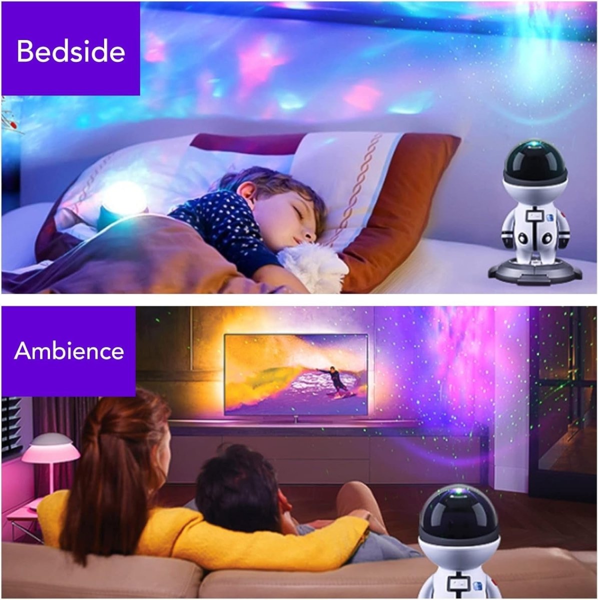 Explorers StarBoy Star Projector Light White - Explorers Gifts