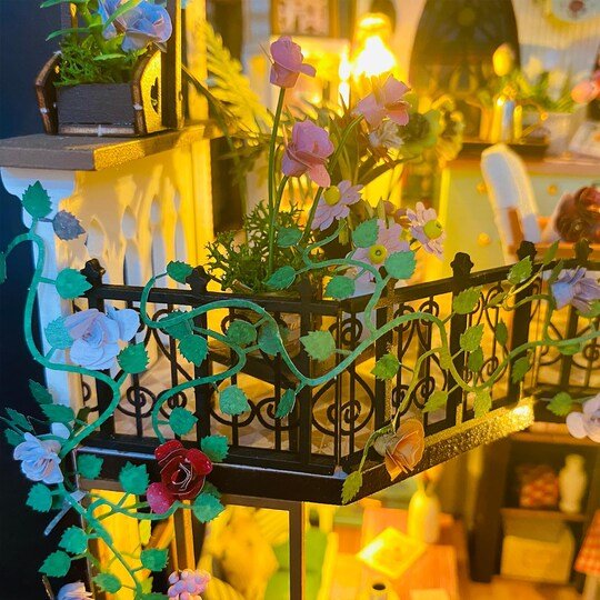 Explorers 3D Wooden Puzzle Dancy Flower House - Explorers Gifts