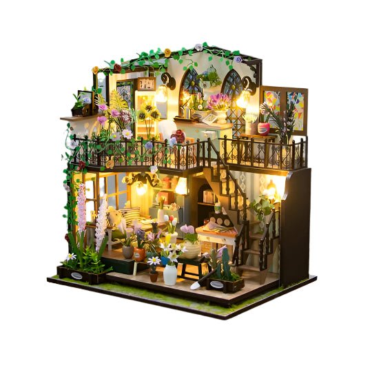 Explorers 3D Wooden Puzzle Dancy Flower House - Explorers Gifts