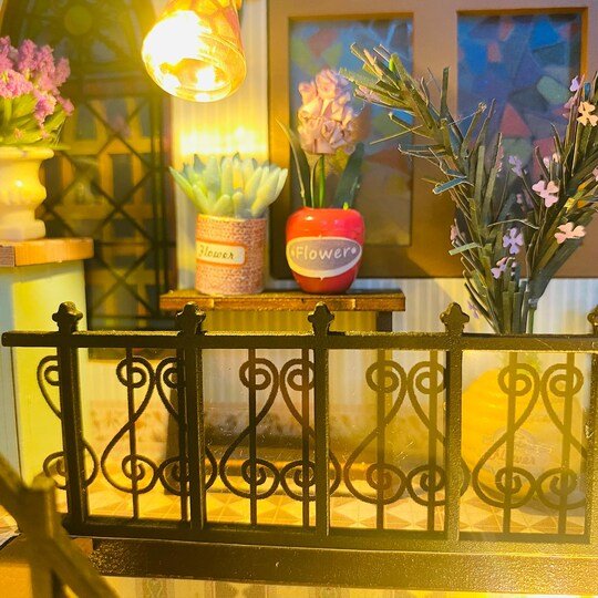 Explorers 3D Wooden Puzzle Dancy Flower House - Explorers Gifts