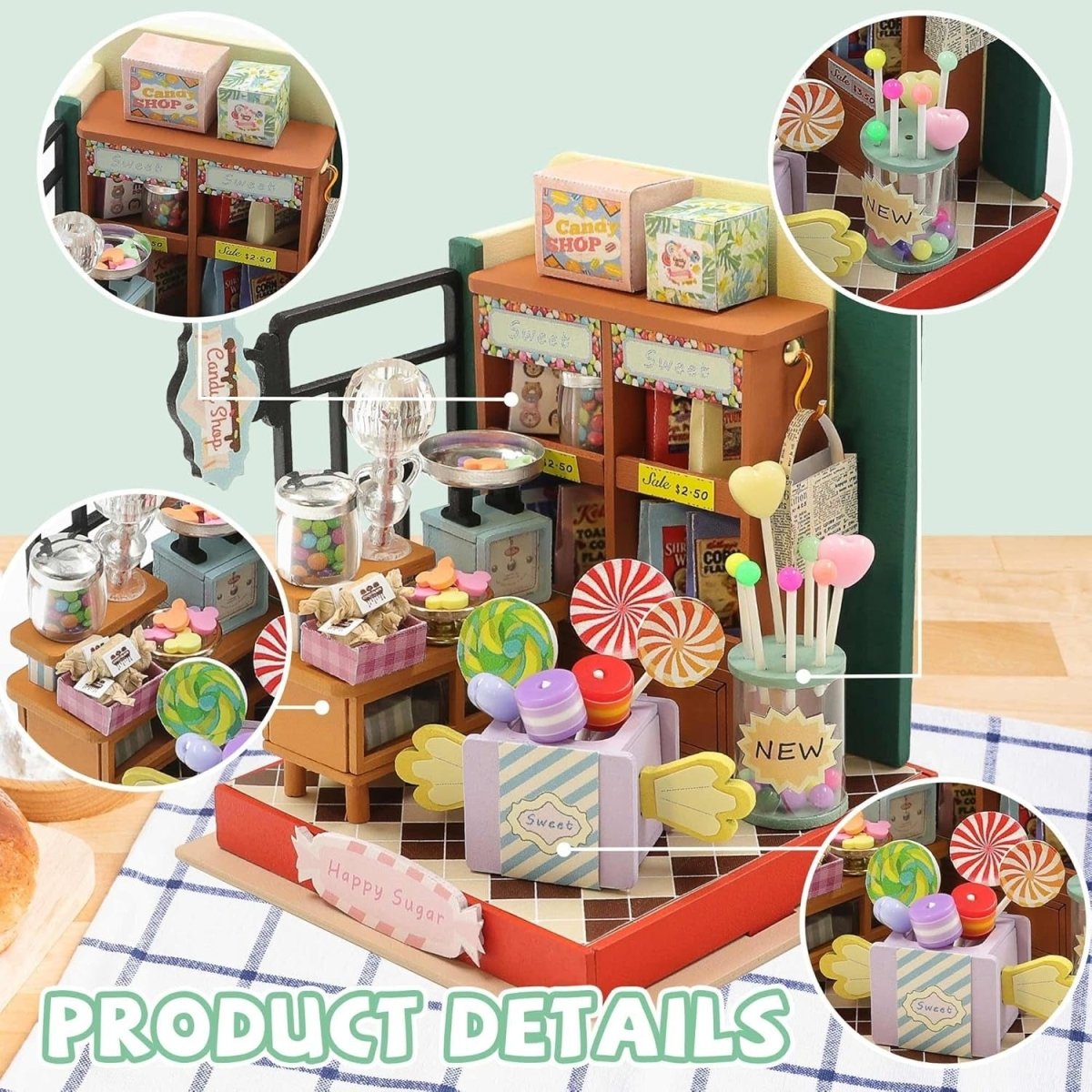 Explorers 3D Wooden Puzzle Happy Sugar - Explorers Gifts