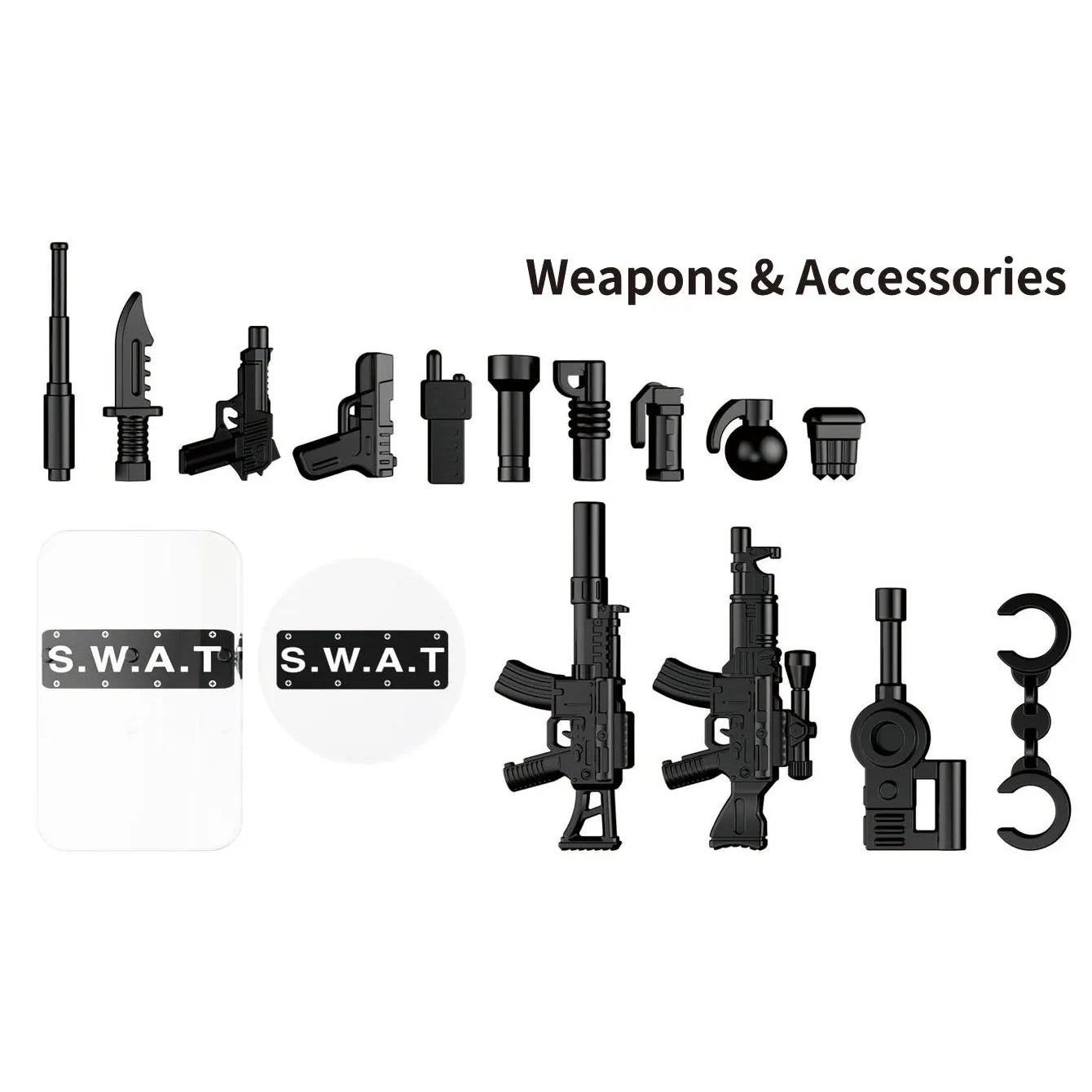 WOMA Thunderstorm Armoured Vehicle SWAT Anti - Riot Force Block Toys 1014 Pcs - Explorers Gifts