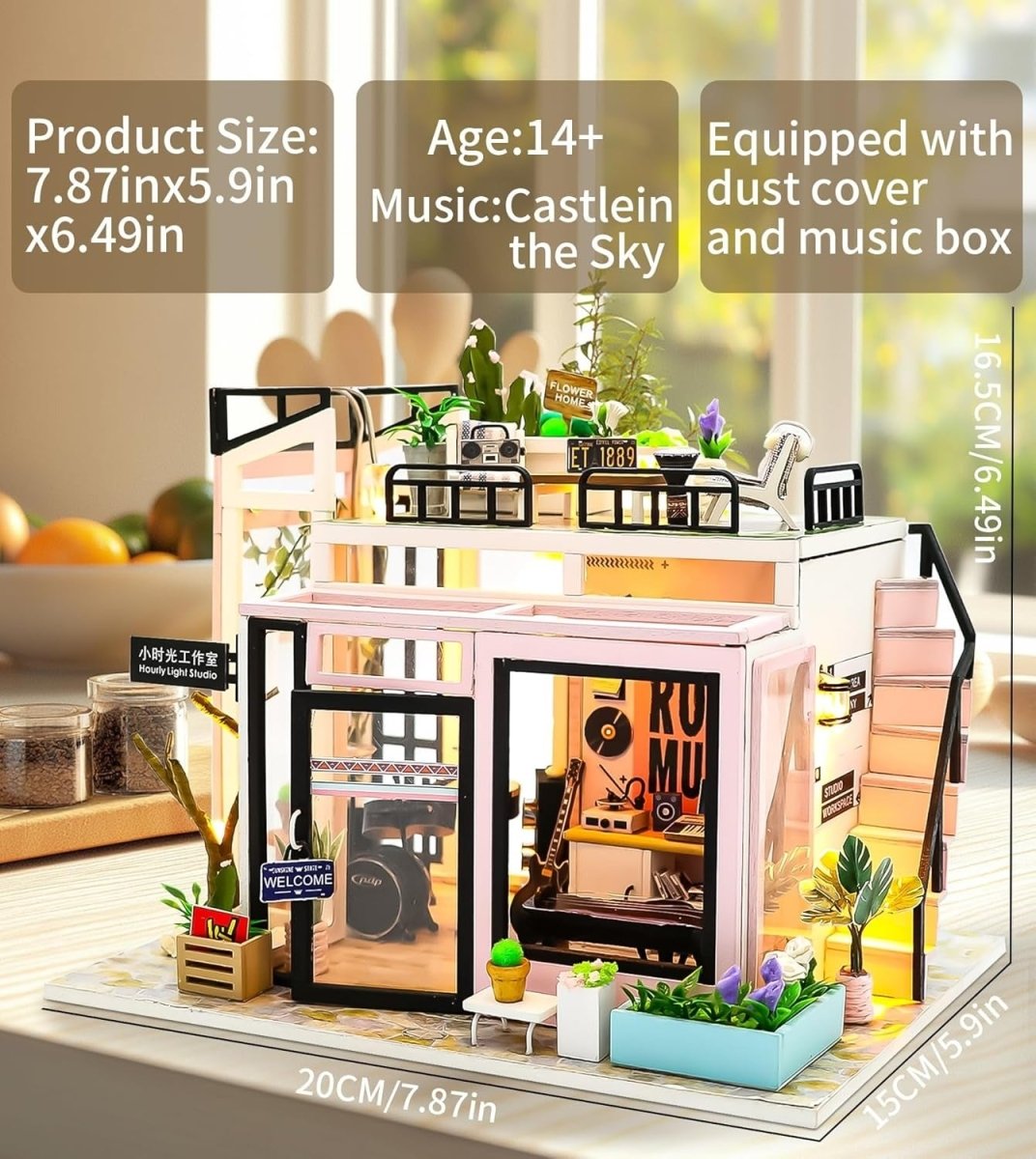 Explorers 3D Wooden Puzzle Houguang Studio - Explorers Gifts