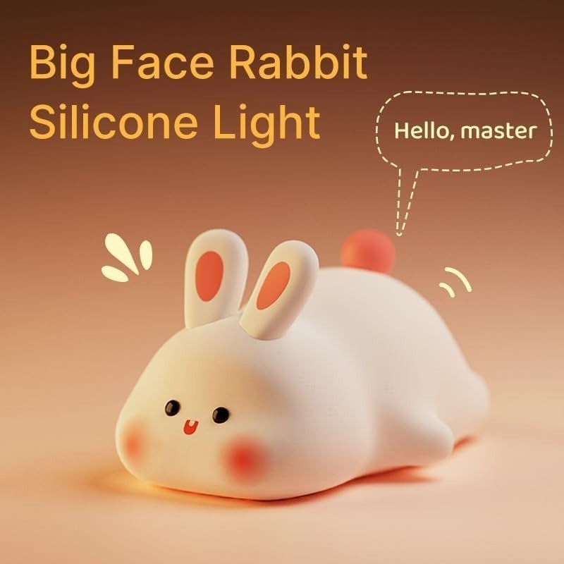 Explorers Big Face Rabbit Night Light - Explorers Gifts