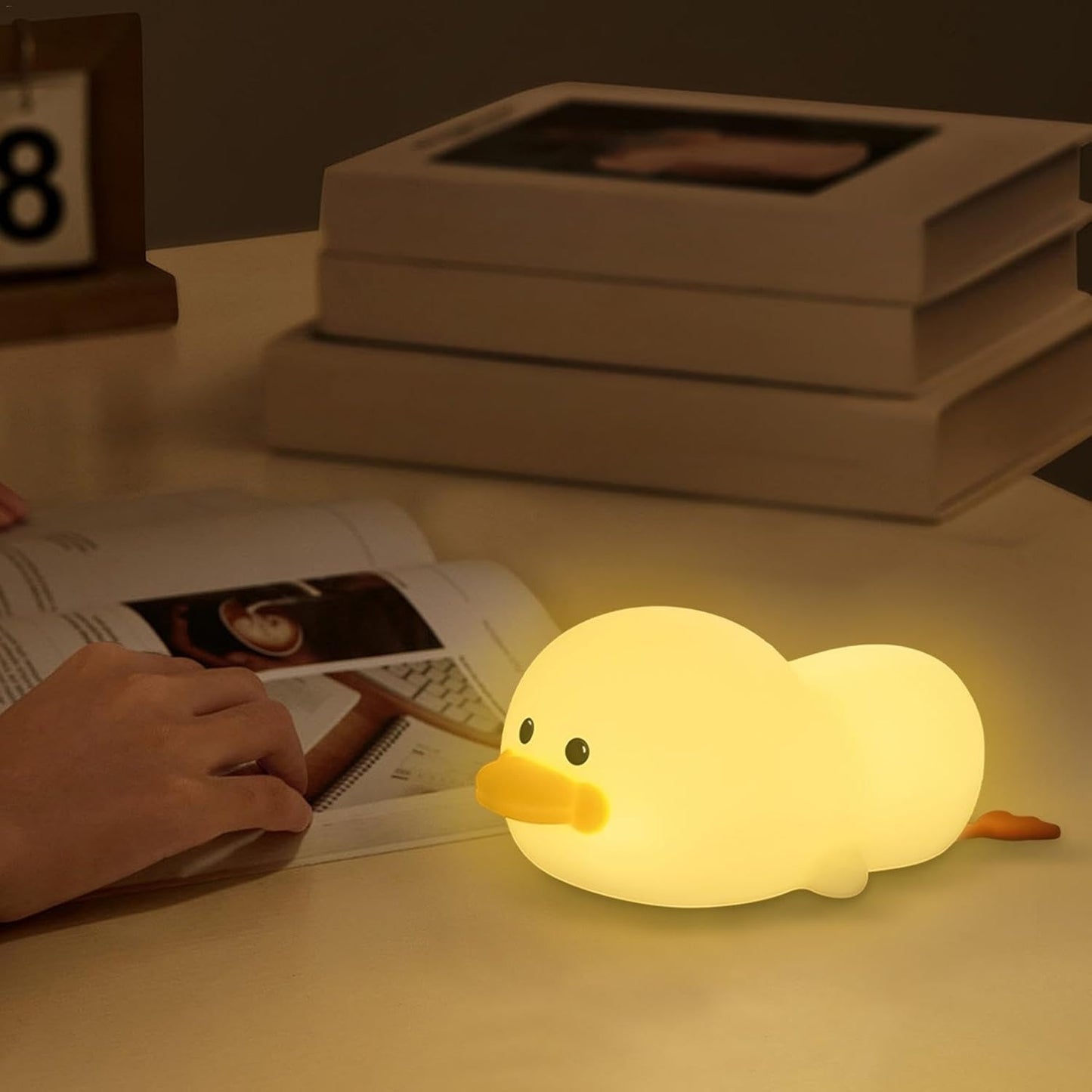 Explorers Pretty Duck Night Light Seven Colours - Explorers Gifts