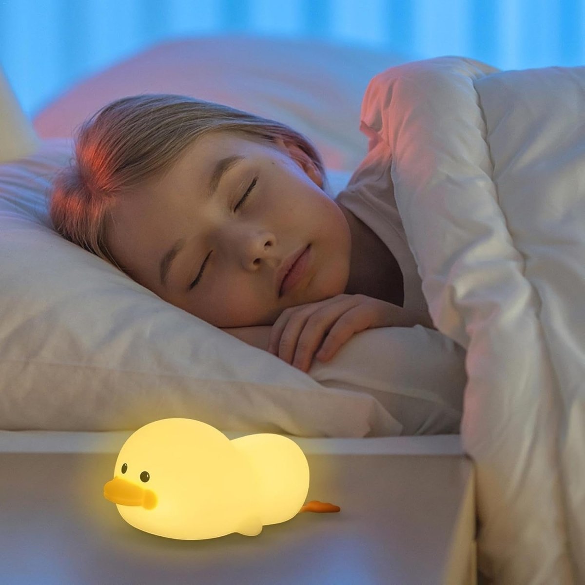 Explorers Pretty Duck Night Light Seven Colours - Explorers Gifts