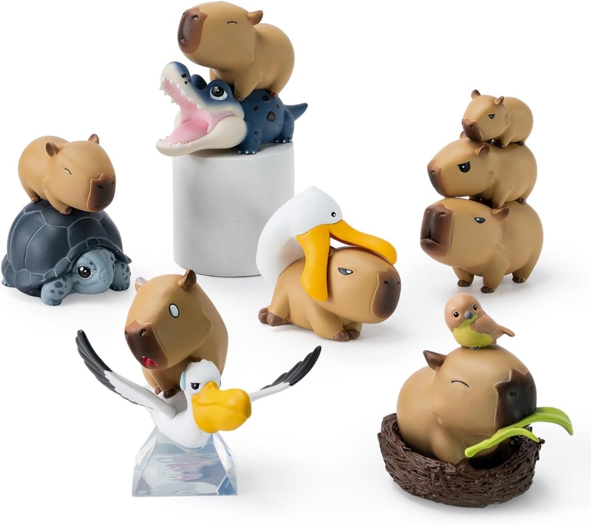 Cartoon Cute Capybara Trendy Blind Box - Explorers Gifts