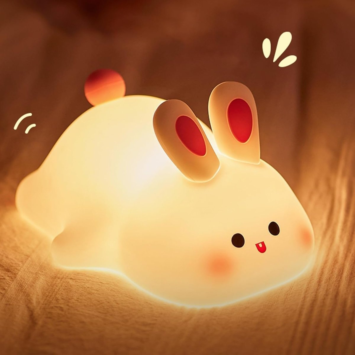 Explorers Big Face Rabbit Night Light - Explorers Gifts