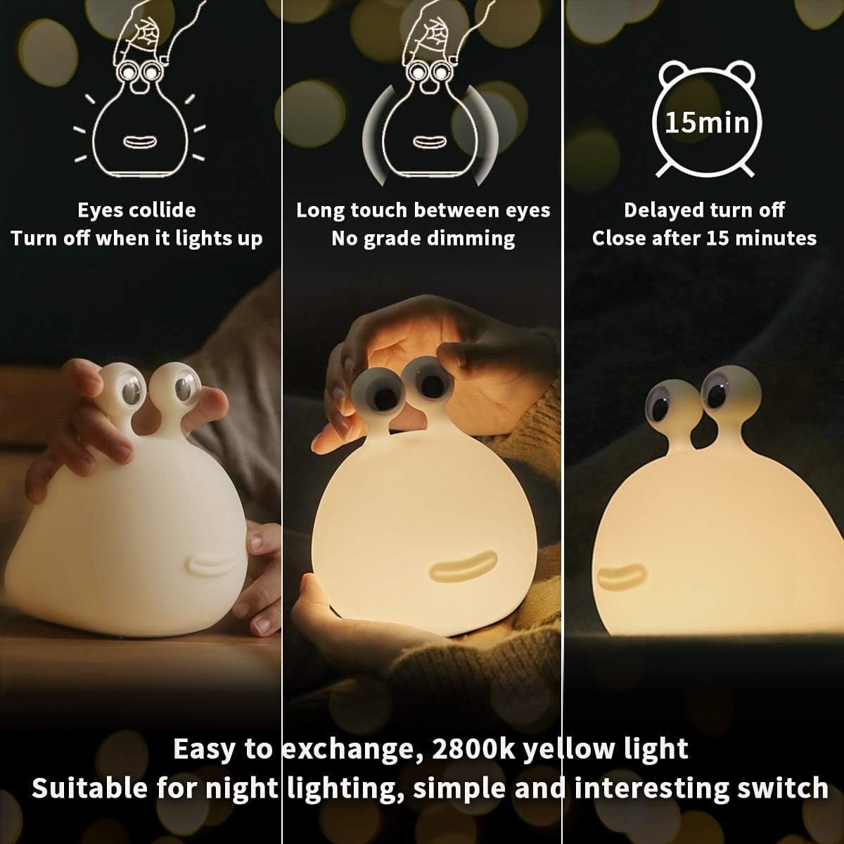 Explorers Lovely Slug Night Light - Explorers Gifts