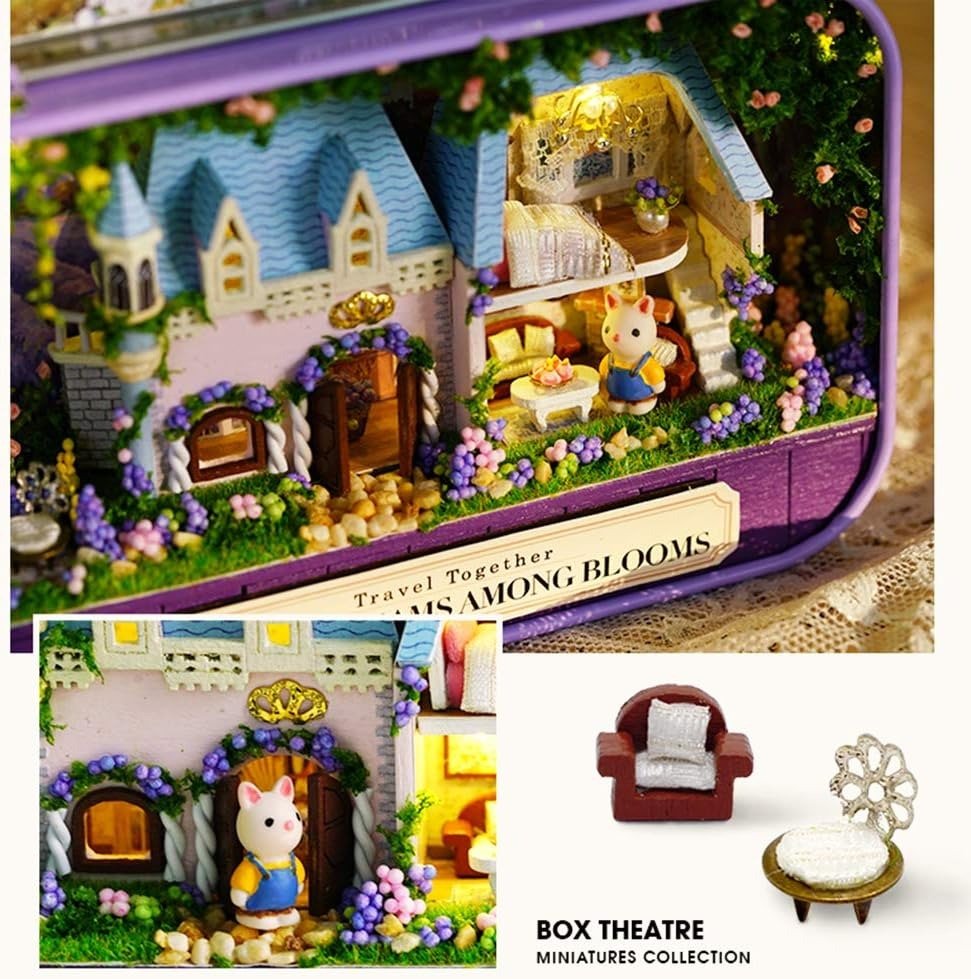 Explorers 3D Wooden Puzzle Box Sweet Dreams Among Blooms - Explorers Gifts