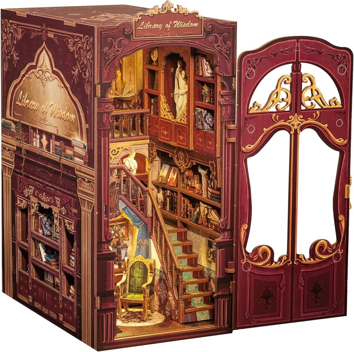 Explorers 3D Wooden Puzzle Book Shop Memories 127 Pcs - Explorers Gifts