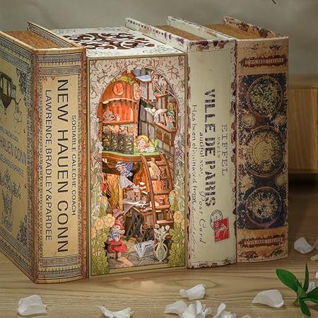 Explorers 3D Wooden Puzzle Bookend Elven Paradise 282 Pcs - Explorers Gifts