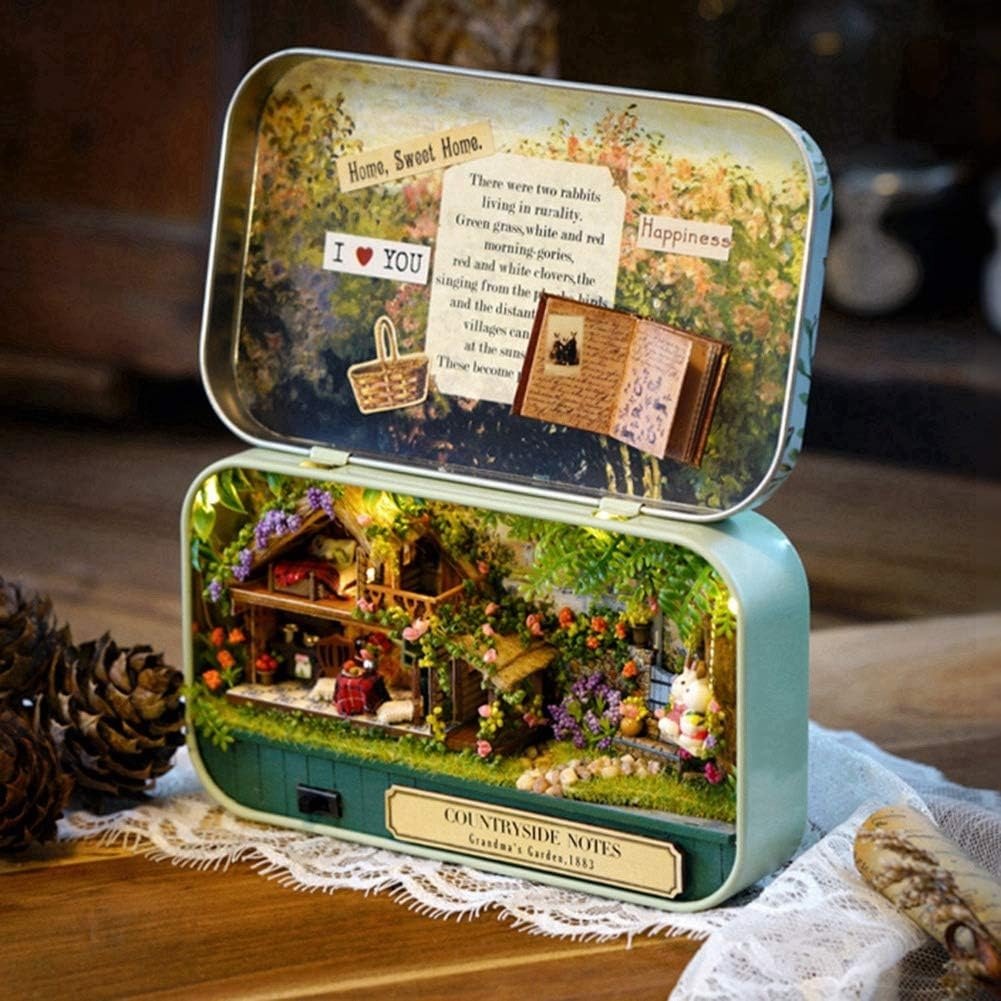 Explorers 3D Wooden Puzzle Box Countryside Notes - Explorers Gifts