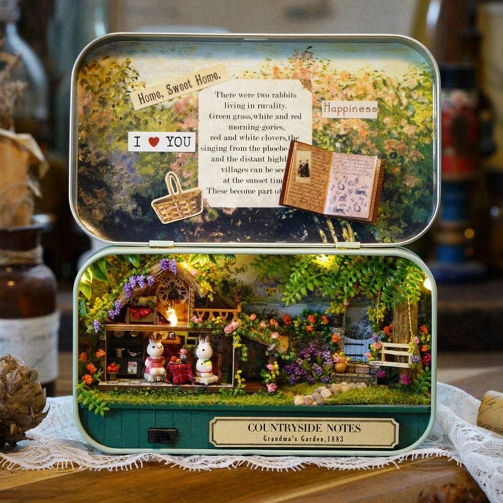 Explorers 3D Wooden Puzzle Box Countryside Notes - Explorers Gifts