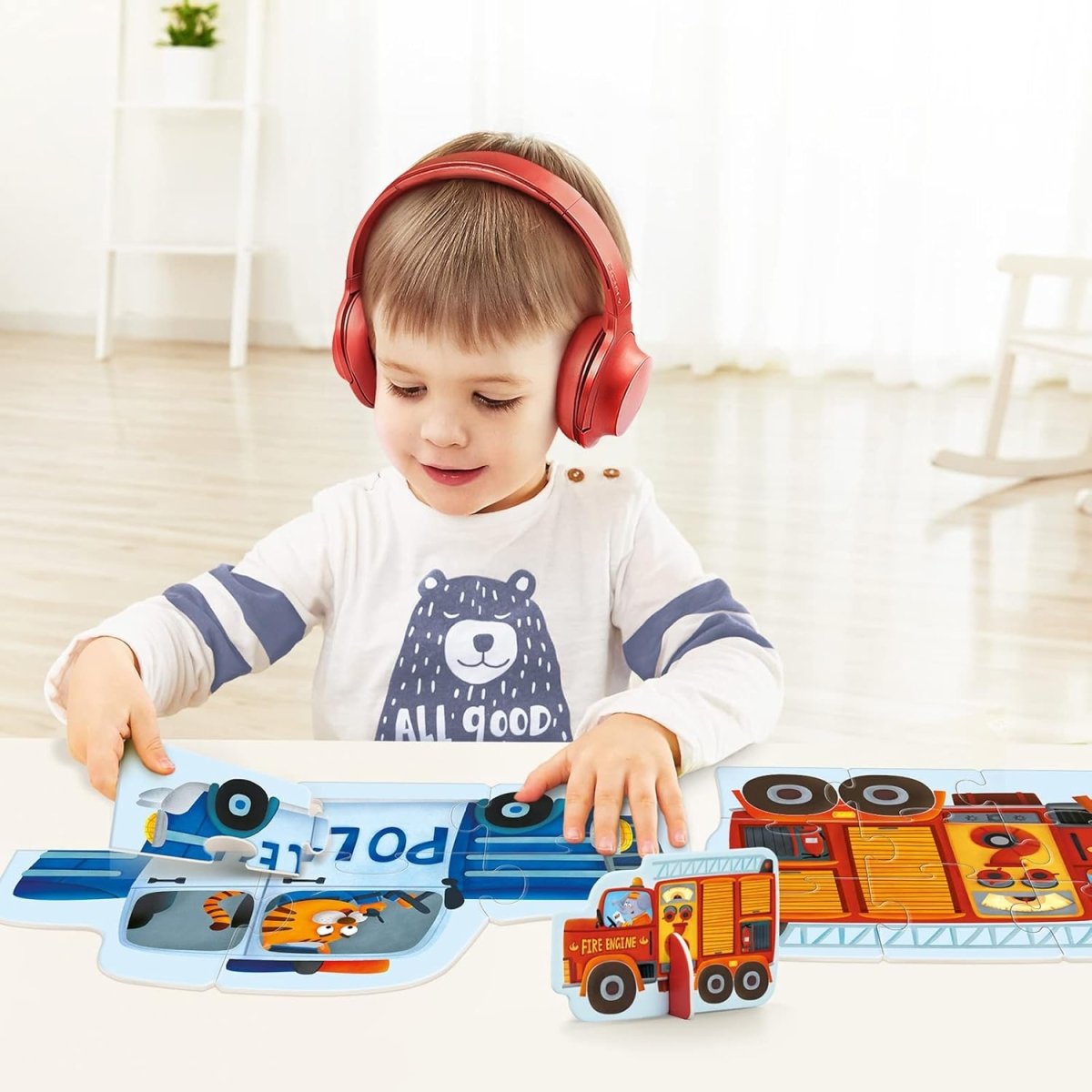 TOI World My First Puzzles Traffic 7 in 1 Puzzles - Explorers Gifts