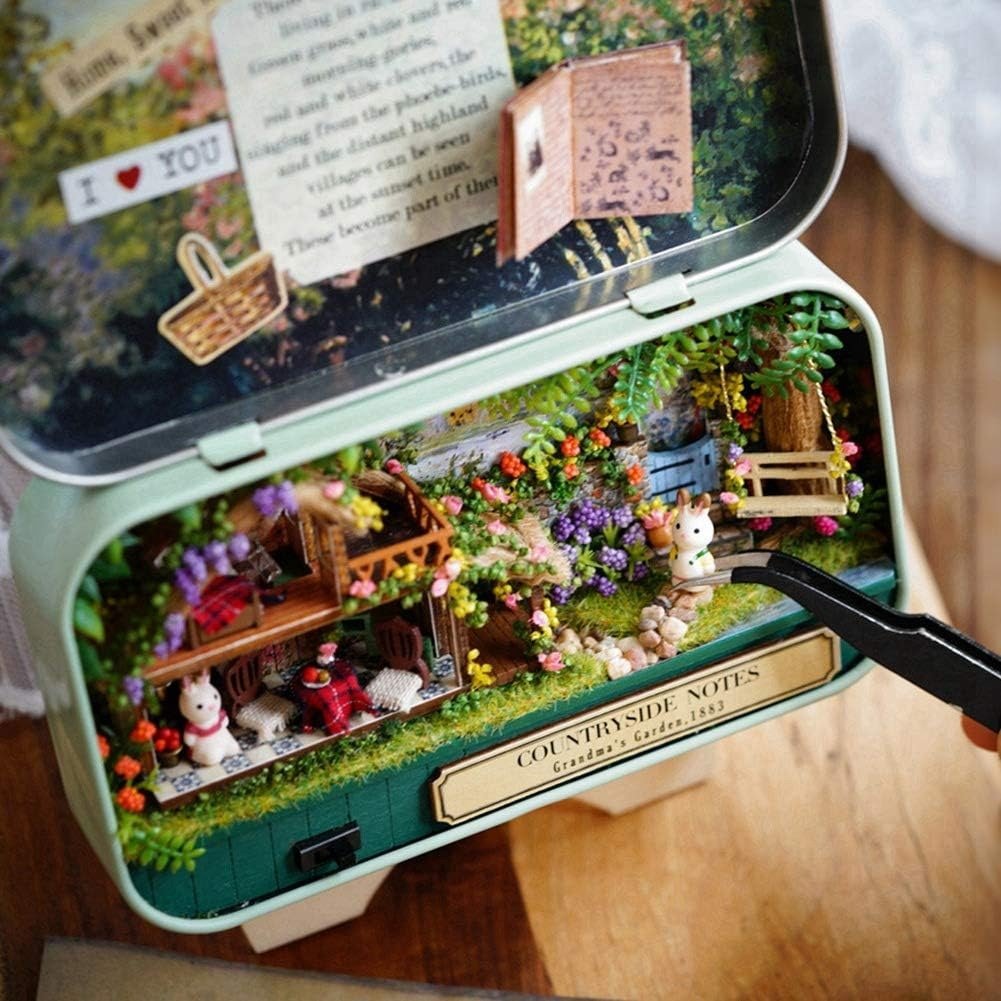 Explorers 3D Wooden Puzzle Box Countryside Notes - Explorers Gifts