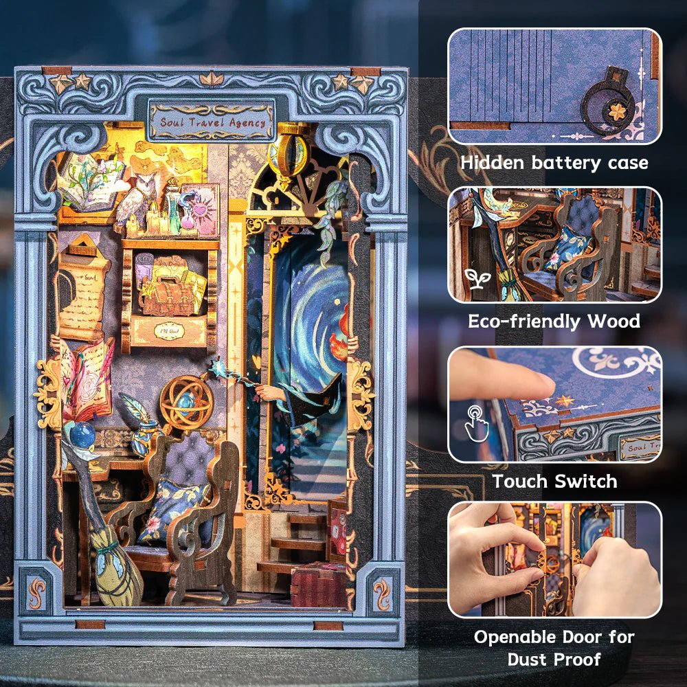 Explorers 3D Wooden Puzzle Soul Travel Agency 97 Pcs - Explorers Gifts