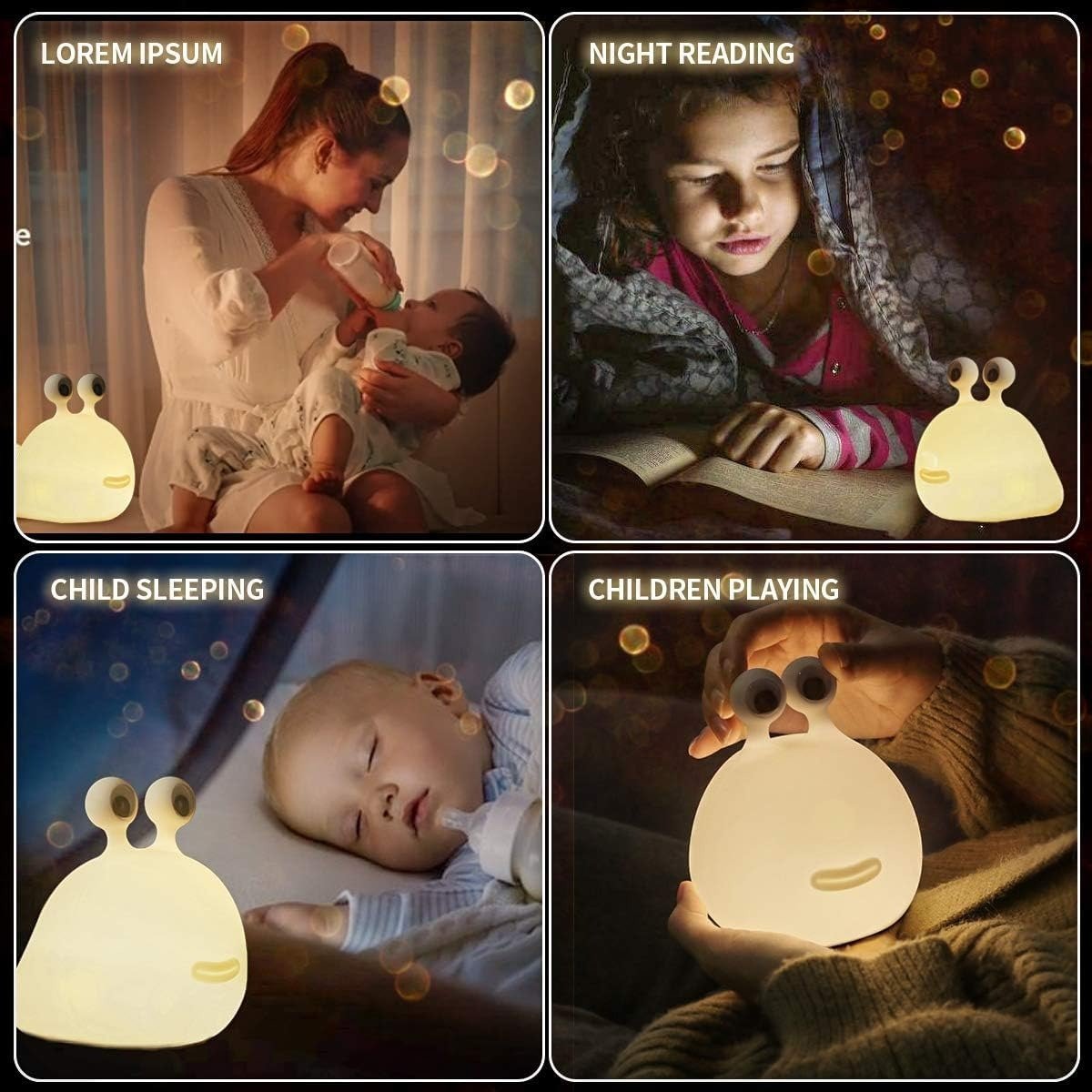 Explorers Lovely Slug Night Light - Explorers Gifts