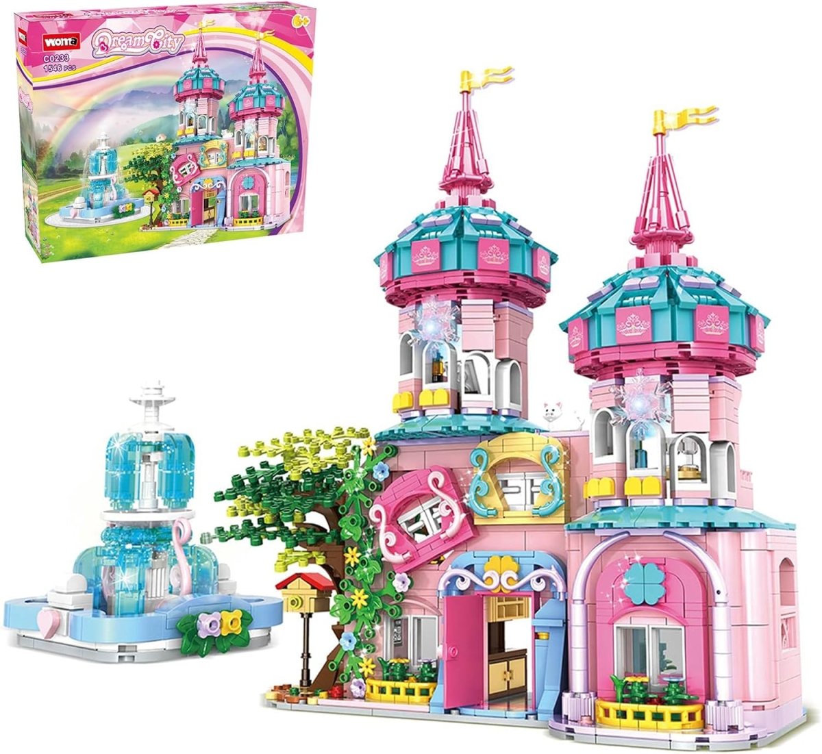 WOMA Dream City Block Toys 1546 Pcs - Explorers Gifts
