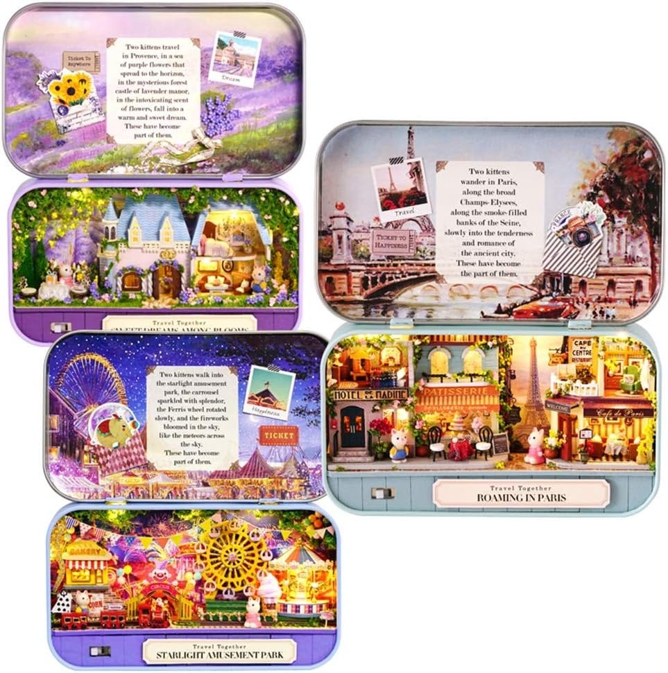 Explorers 3D Wooden Puzzle Box Sweet Dreams Among Blooms - Explorers Gifts