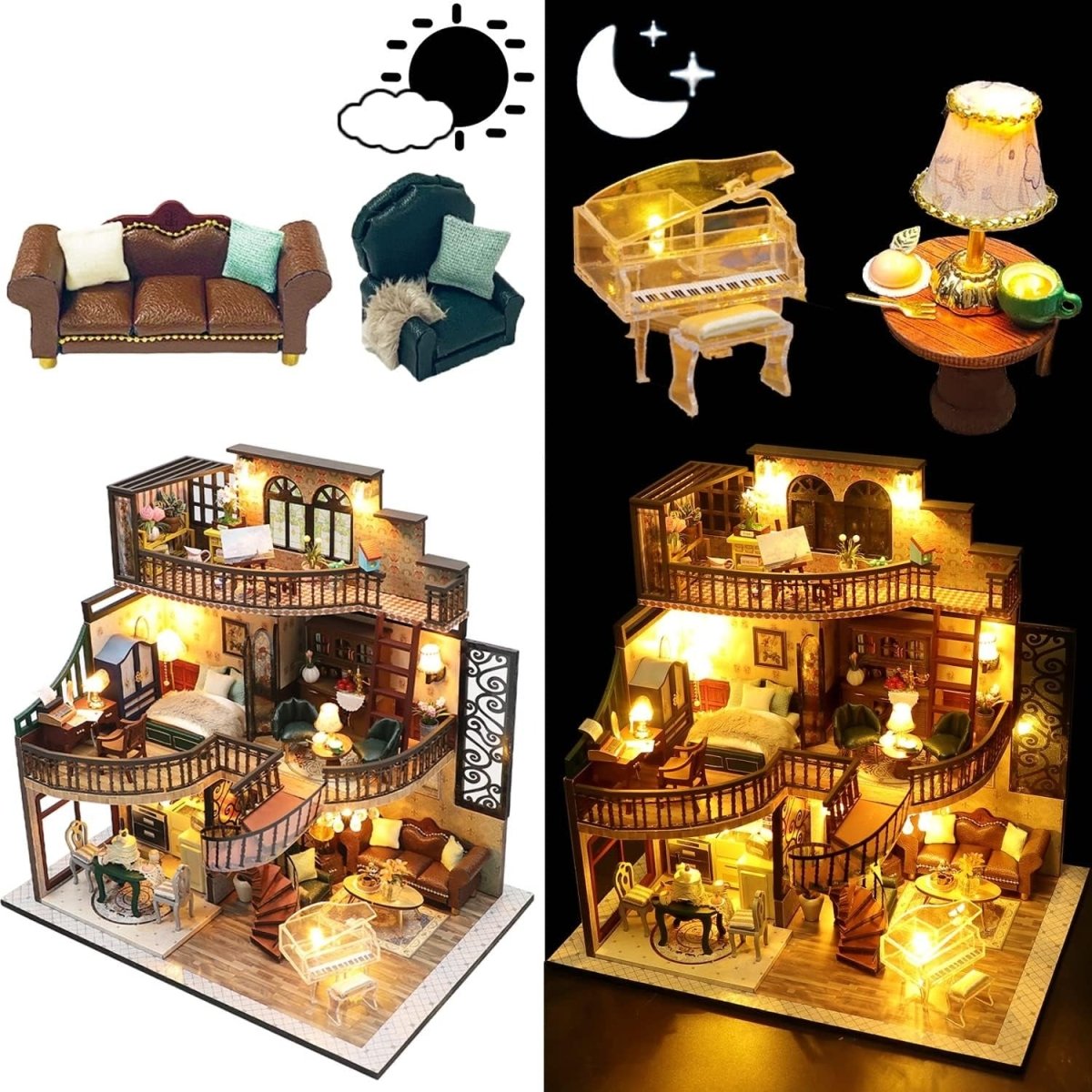 Explorers 3D Wooden Puzzle Dream Building Pavilion - Explorers Gifts