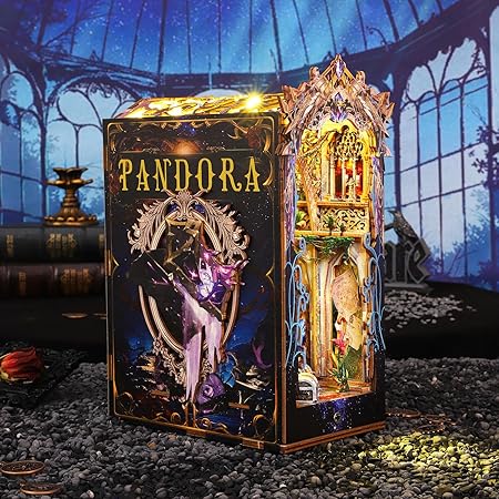Explorers 3D Wooden Puzzle Bookend Pandora Box 139 Pcs - Explorers Gifts