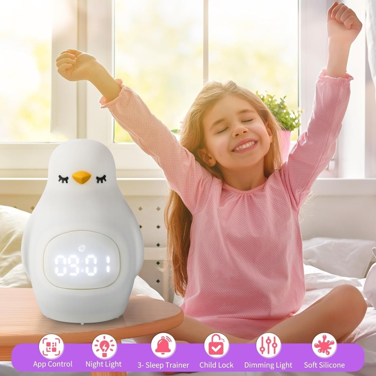 Explorers Comfy Penguin Night Light - Explorers Gifts
