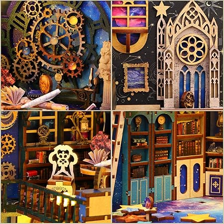 Explorers 3D Wooden Puzzle Bookend Interstellar 365 Pcs - Explorers Gifts