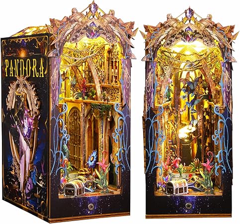 Explorers 3D Wooden Puzzle Bookend Pandora Box 139 Pcs - Explorers Gifts