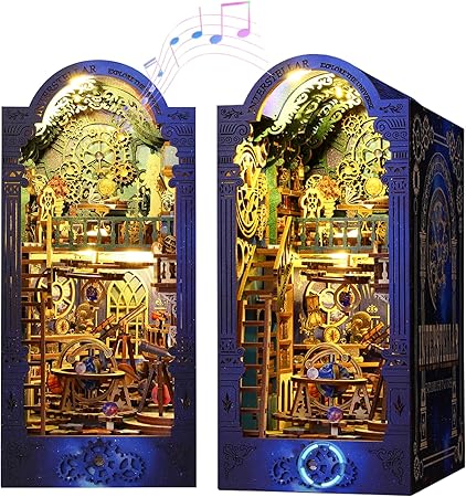 Explorers 3D Wooden Puzzle Bookend Interstellar 365 Pcs - Explorers Gifts