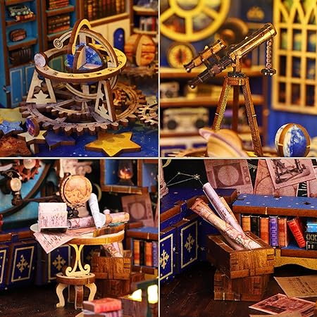 Explorers 3D Wooden Puzzle Bookend Interstellar 365 Pcs - Explorers Gifts