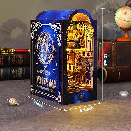 Explorers 3D Wooden Puzzle Bookend Interstellar 365 Pcs - Explorers Gifts