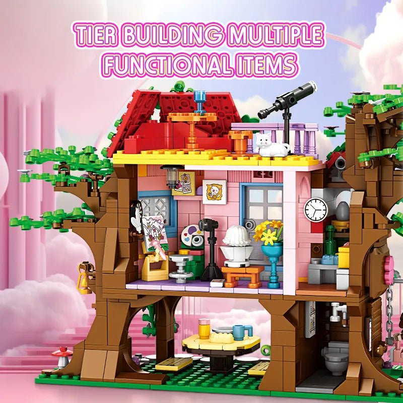 WOMA Dream City Bush Exploration Block Toys 840 Pcs - Explorers Gifts