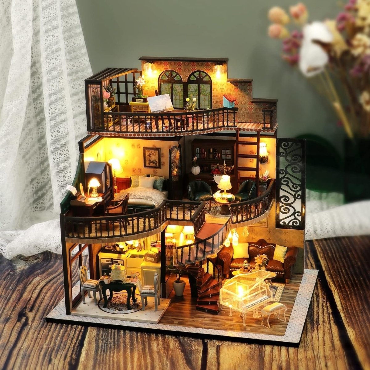 Explorers 3D Wooden Puzzle Dream Building Pavilion - Explorers Gifts