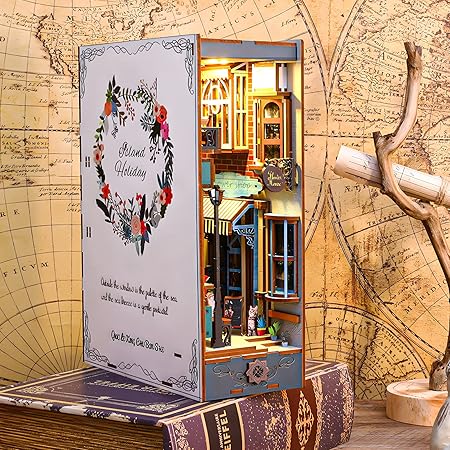 Explorers 3D Wooden Puzzle Bookend Island Holiday 193 Pcs - Explorers Gifts