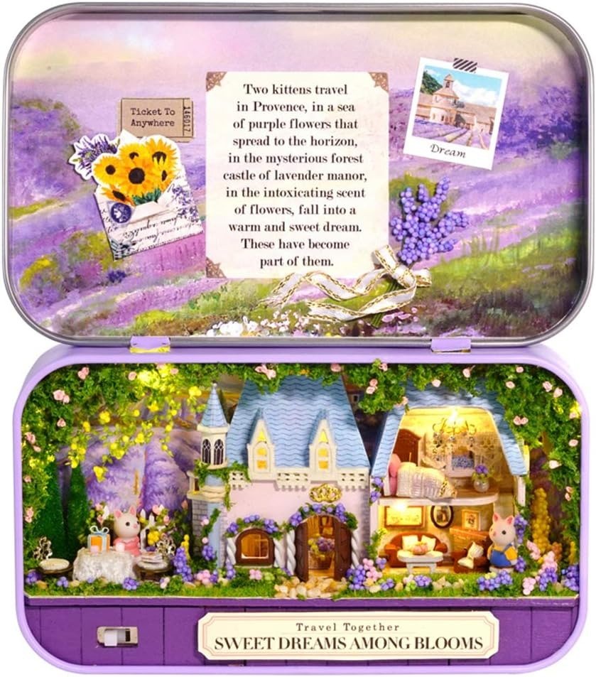 Explorers 3D Wooden Puzzle Box Sweet Dreams Among Blooms - Explorers Gifts